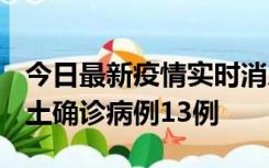 今日最新疫情实时消息 山西12月19日新增本土确诊病例13例