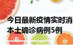 今日最新疫情实时消息 黑龙江12月17日新增本土确诊病例5例