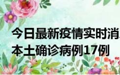 今日最新疫情实时消息 黑龙江12月19日新增本土确诊病例17例