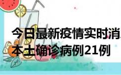 今日最新疫情实时消息 内蒙古12月19日新增本土确诊病例21例