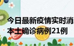 今日最新疫情实时消息 内蒙古12月19日新增本土确诊病例21例