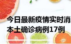 今日最新疫情实时消息 黑龙江12月19日新增本土确诊病例17例