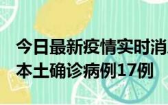 今日最新疫情实时消息 黑龙江12月19日新增本土确诊病例17例