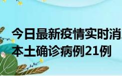 今日最新疫情实时消息 内蒙古12月19日新增本土确诊病例21例