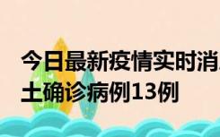 今日最新疫情实时消息 山西12月19日新增本土确诊病例13例