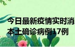 今日最新疫情实时消息 黑龙江12月19日新增本土确诊病例17例