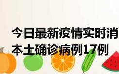 今日最新疫情实时消息 黑龙江12月19日新增本土确诊病例17例