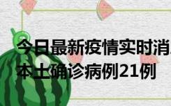 今日最新疫情实时消息 内蒙古12月19日新增本土确诊病例21例