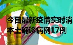 今日最新疫情实时消息 黑龙江12月19日新增本土确诊病例17例