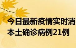 今日最新疫情实时消息 内蒙古12月19日新增本土确诊病例21例