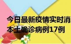 今日最新疫情实时消息 黑龙江12月19日新增本土确诊病例17例