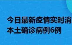 今日最新疫情实时消息 黑龙江12月20日新增本土确诊病例6例