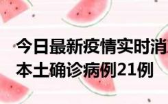 今日最新疫情实时消息 内蒙古12月19日新增本土确诊病例21例