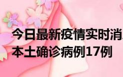 今日最新疫情实时消息 黑龙江12月19日新增本土确诊病例17例