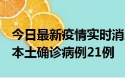 今日最新疫情实时消息 内蒙古12月19日新增本土确诊病例21例