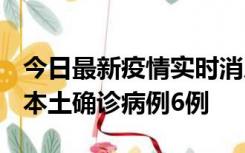 今日最新疫情实时消息 黑龙江12月20日新增本土确诊病例6例