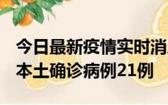 今日最新疫情实时消息 内蒙古12月19日新增本土确诊病例21例