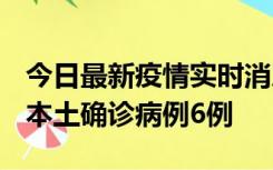 今日最新疫情实时消息 黑龙江12月20日新增本土确诊病例6例