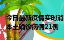 今日最新疫情实时消息 内蒙古12月19日新增本土确诊病例21例