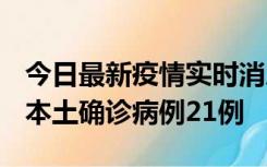 今日最新疫情实时消息 内蒙古12月19日新增本土确诊病例21例