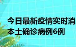 今日最新疫情实时消息 黑龙江12月20日新增本土确诊病例6例