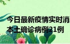 今日最新疫情实时消息 内蒙古12月19日新增本土确诊病例21例