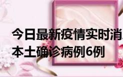 今日最新疫情实时消息 黑龙江12月20日新增本土确诊病例6例