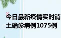 今日最新疫情实时消息 广东12月19日新增本土确诊病例1075例