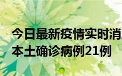 今日最新疫情实时消息 内蒙古12月19日新增本土确诊病例21例