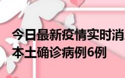 今日最新疫情实时消息 黑龙江12月20日新增本土确诊病例6例