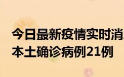 今日最新疫情实时消息 内蒙古12月19日新增本土确诊病例21例