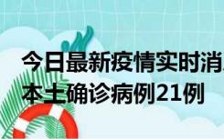 今日最新疫情实时消息 内蒙古12月19日新增本土确诊病例21例