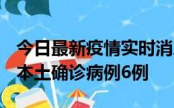 今日最新疫情实时消息 黑龙江12月20日新增本土确诊病例6例