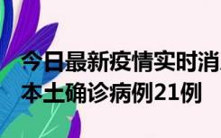 今日最新疫情实时消息 内蒙古12月19日新增本土确诊病例21例