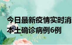 今日最新疫情实时消息 黑龙江12月20日新增本土确诊病例6例