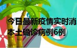 今日最新疫情实时消息 黑龙江12月20日新增本土确诊病例6例