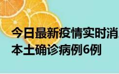 今日最新疫情实时消息 黑龙江12月20日新增本土确诊病例6例