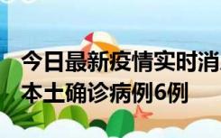 今日最新疫情实时消息 黑龙江12月20日新增本土确诊病例6例