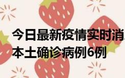 今日最新疫情实时消息 黑龙江12月20日新增本土确诊病例6例