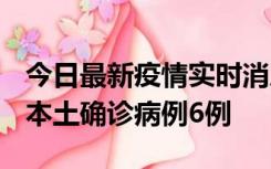 今日最新疫情实时消息 黑龙江12月20日新增本土确诊病例6例