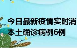 今日最新疫情实时消息 黑龙江12月20日新增本土确诊病例6例