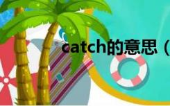 catch的意思（catch的意思）