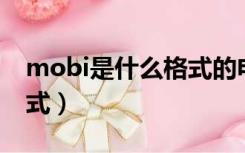 mobi是什么格式的电子书（MOBI是什么格式）