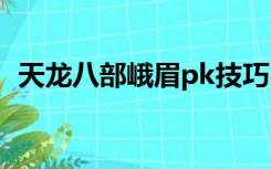 天龙八部峨眉pk技巧（天龙八部峨眉加点）