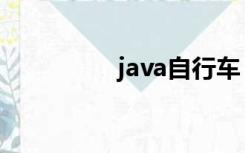 java自行车（java软件）