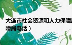 大连市社会资源和人力保障局电话（大连人力资源和社会保障局电话）