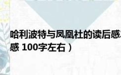 哈利波特与凤凰社的读后感200字（哈利波特与凤凰社读后感 100字左右）