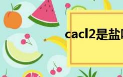 cacl2是盐吗（cacl2）