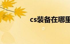 cs装备在哪里卖（cs装备）