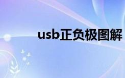 usb正负极图解（usb线正负极）